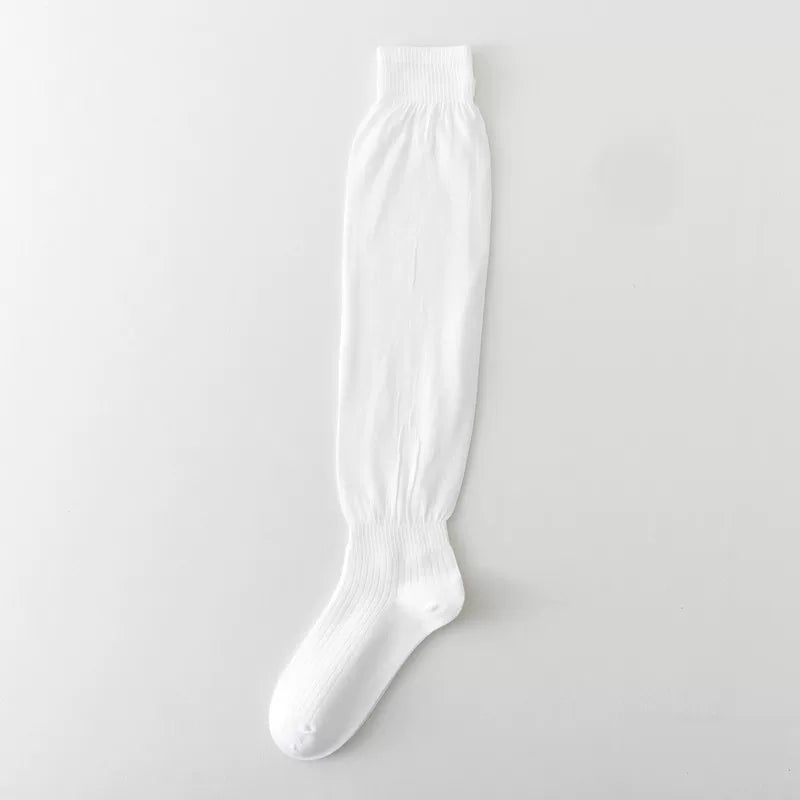 Findszx | Relaxed Scrunch-Style Calf Socks for Women, Lightweight Mid-High Design, Everyday Casual Wear