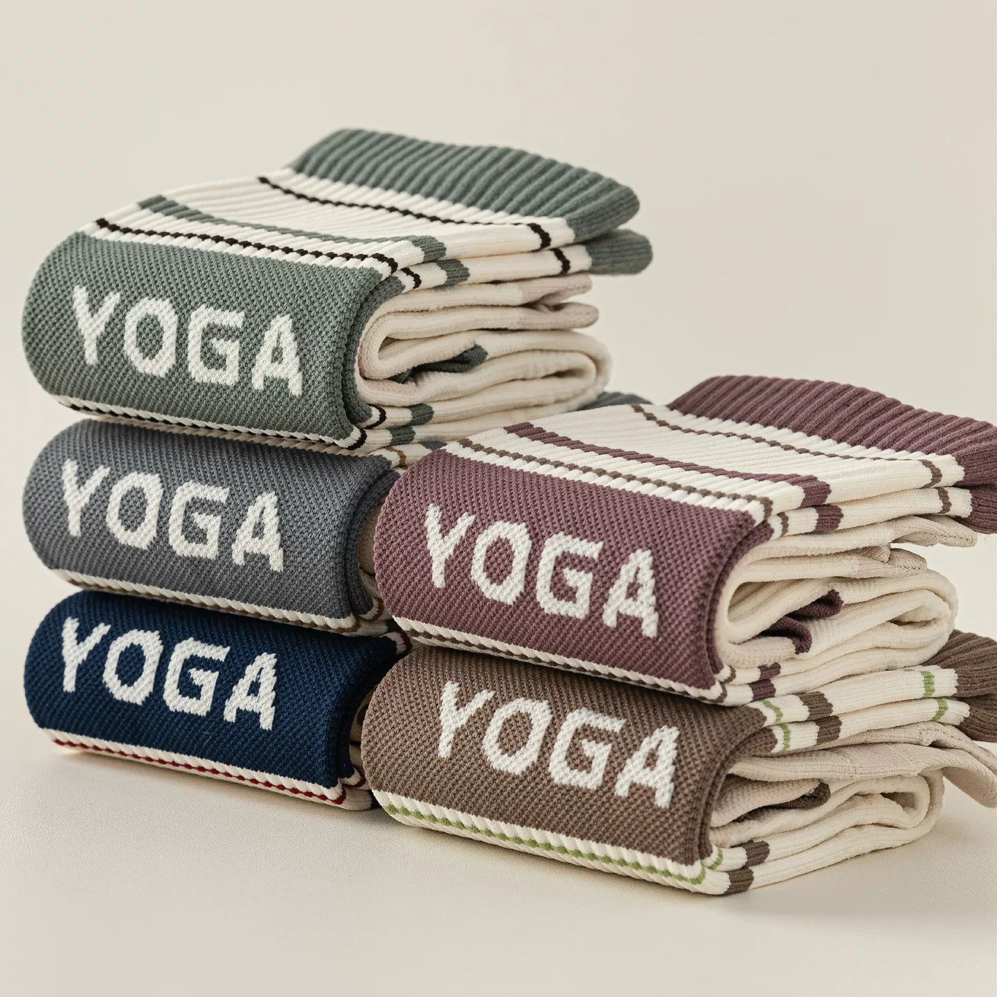 Findszx | Women’s Five-Toe Calf Socks for Active Wear, Color-Block Letter Design, Everyday Sports Style