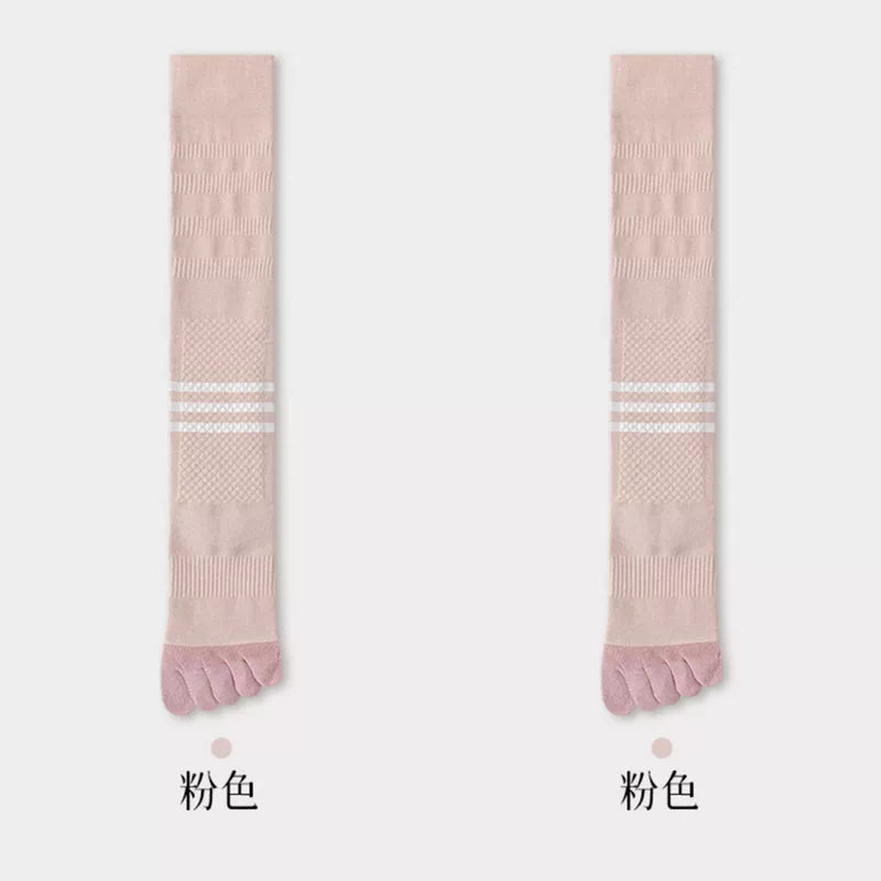 Findszx | Women’s Five-Toe Calf Socks for Spring & Autumn Indoor Fitness and Everyday Wear