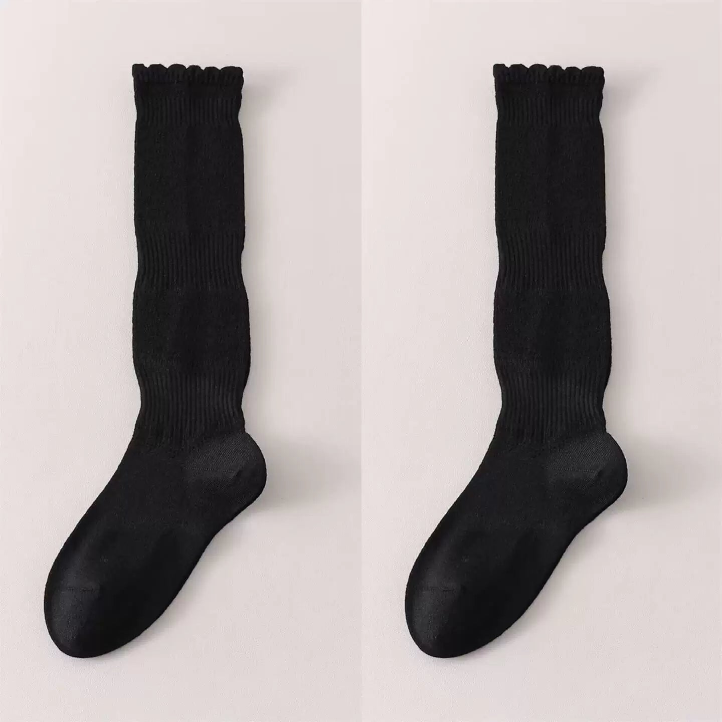 Findszx | Women’s Merino Wool Lace Calf Socks with Open-Knit Texture for Everyday Fashion Wear
