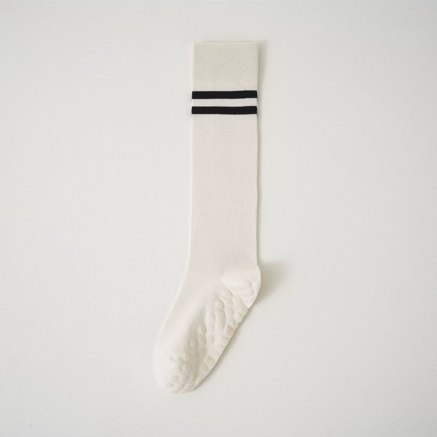 Findszx | Women’s Striped Long-Calf Yoga Socks with Grip for Pilates & Indoor Training