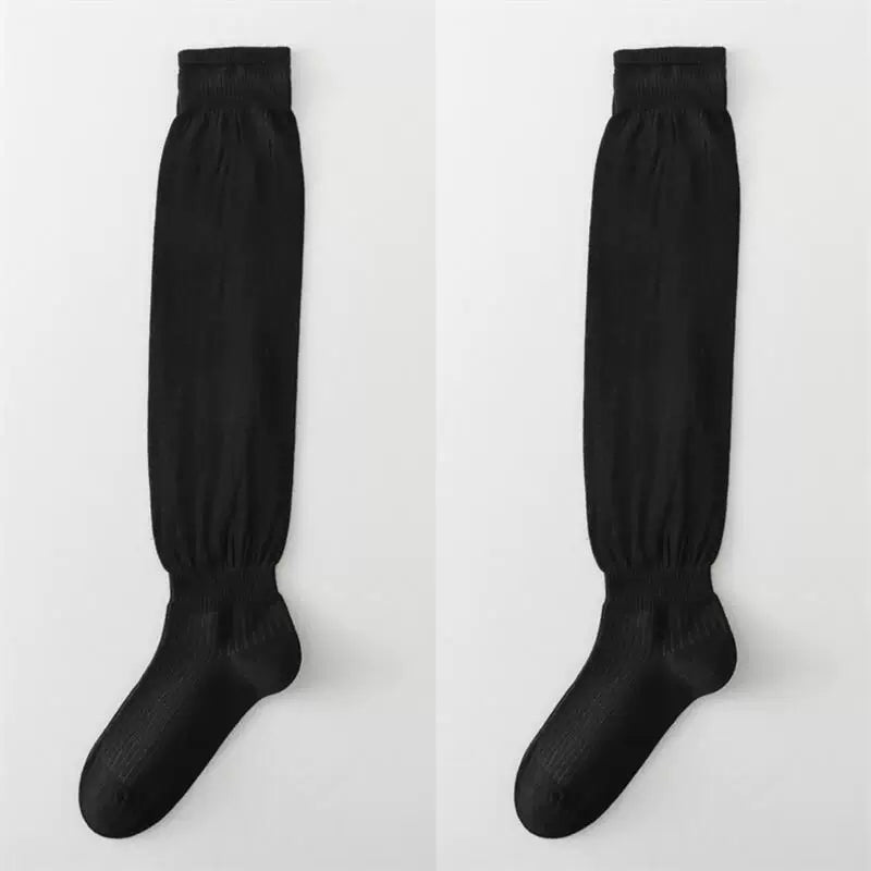 Findszx | Relaxed Scrunch-Style Calf Socks for Women, Lightweight Mid-High Design, Everyday Casual Wear