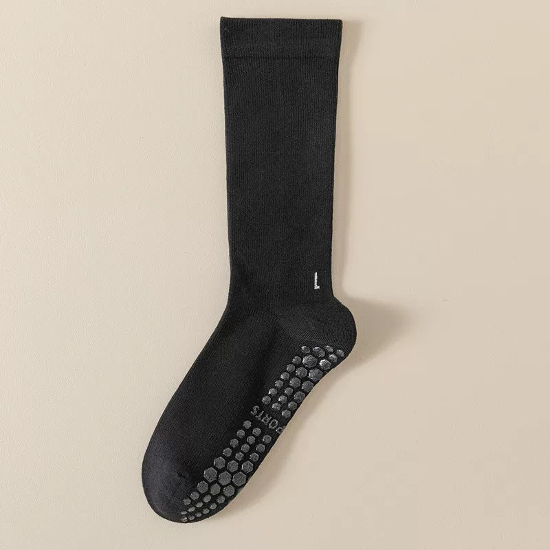 Findszx | Women’s Mid-Calf Yoga Socks with Grip for Pilates, Dance & Indoor Fitness