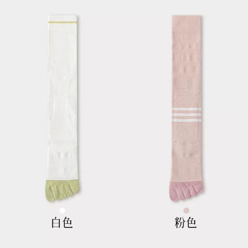 Findszx | Women’s Five-Toe Calf Socks for Spring & Autumn Indoor Fitness and Everyday Wear