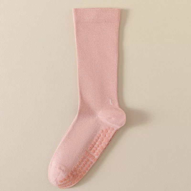 Findszx | Women’s Mid-Calf Yoga Socks with Grip for Pilates, Dance & Indoor Fitness