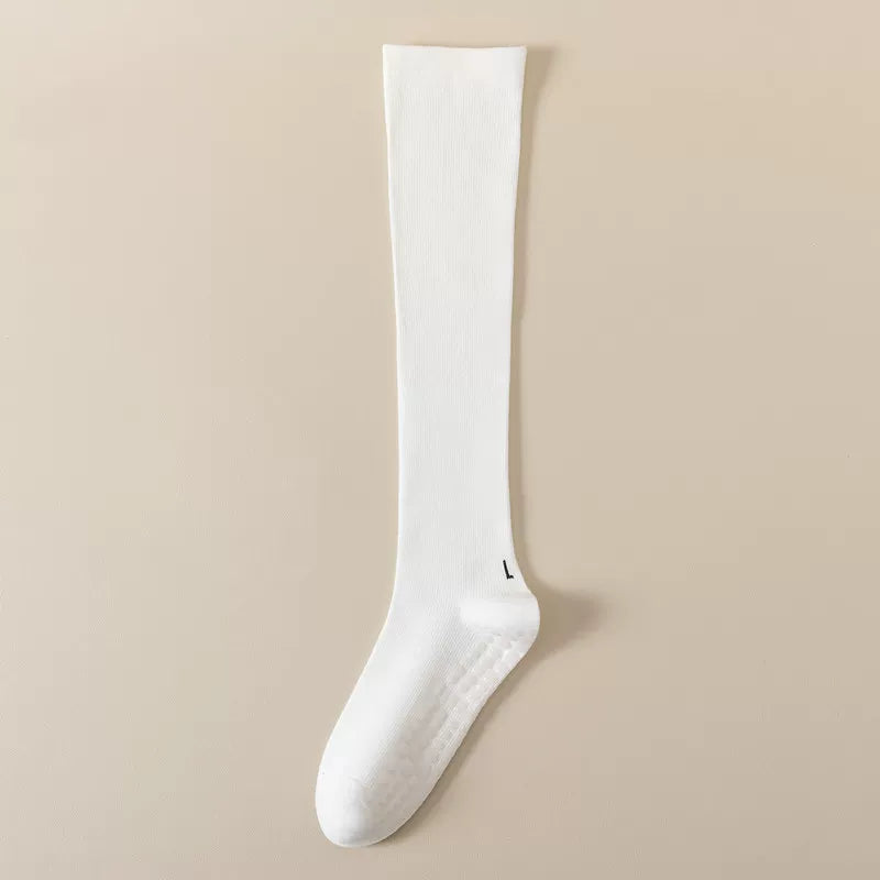Findszx | Women’s Mid-Calf Yoga Socks with Grip for Pilates, Dance & Indoor Fitness