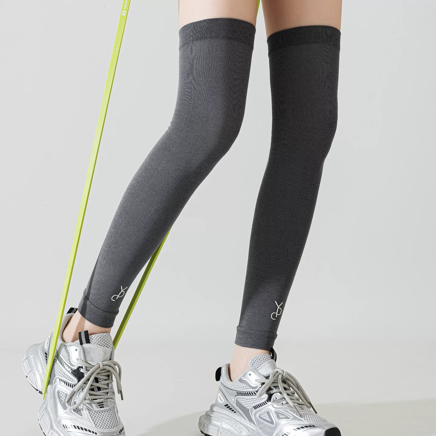 Findszx | Over-the-Knee Long Tube Socks for Women, Stretch Fit Design, Running & Cycling Inspired Style