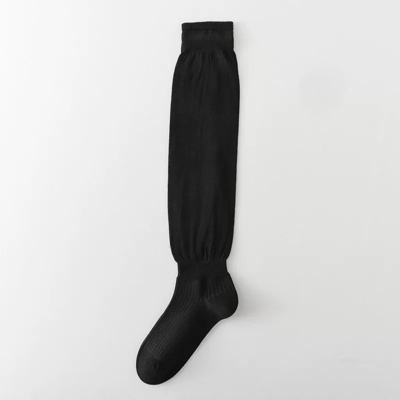Findszx | Relaxed Scrunch-Style Calf Socks for Women, Lightweight Mid-High Design, Everyday Casual Wear