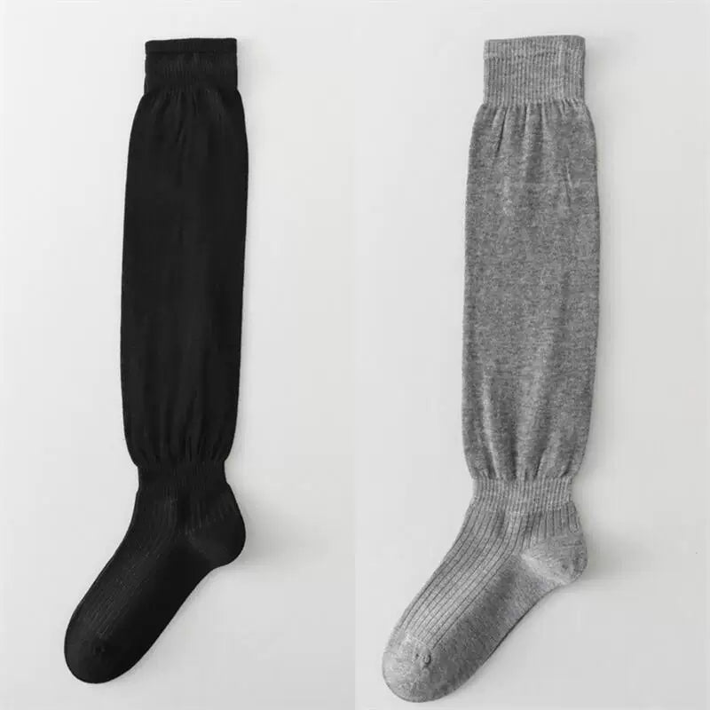 Findszx | Relaxed Scrunch-Style Calf Socks for Women, Lightweight Mid-High Design, Everyday Casual Wear