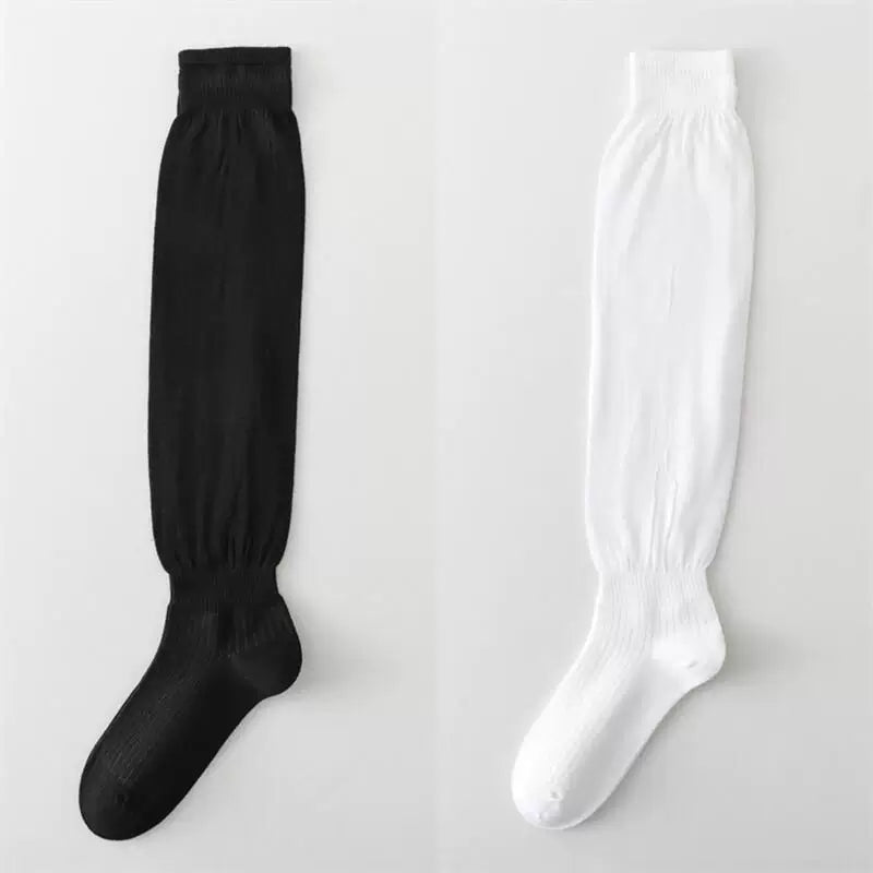 Findszx | Relaxed Scrunch-Style Calf Socks for Women, Lightweight Mid-High Design, Everyday Casual Wear