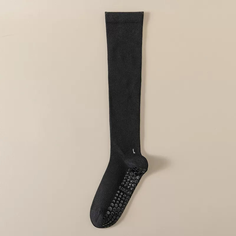 Findszx | Women’s Mid-Calf Yoga Socks with Grip for Pilates, Dance & Indoor Fitness