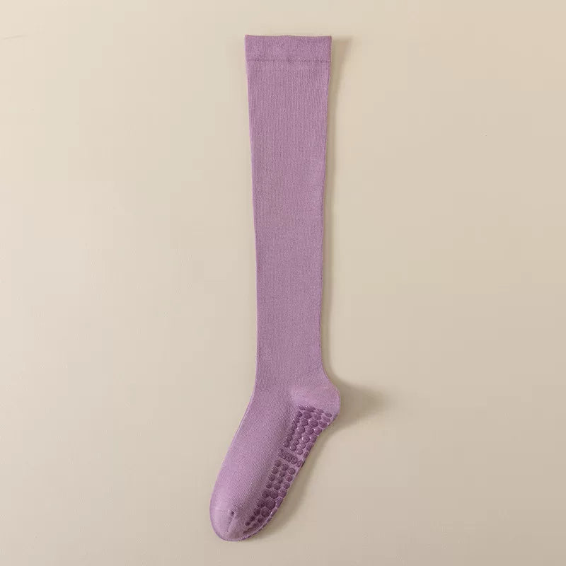 Findszx | Women’s Mid-Calf Yoga Socks with Grip for Pilates, Dance & Indoor Fitness