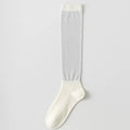 Findszx | Lightweight Shimmer Long Calf Socks for Women, Smooth Sheer Texture, Summer Mid-High Style