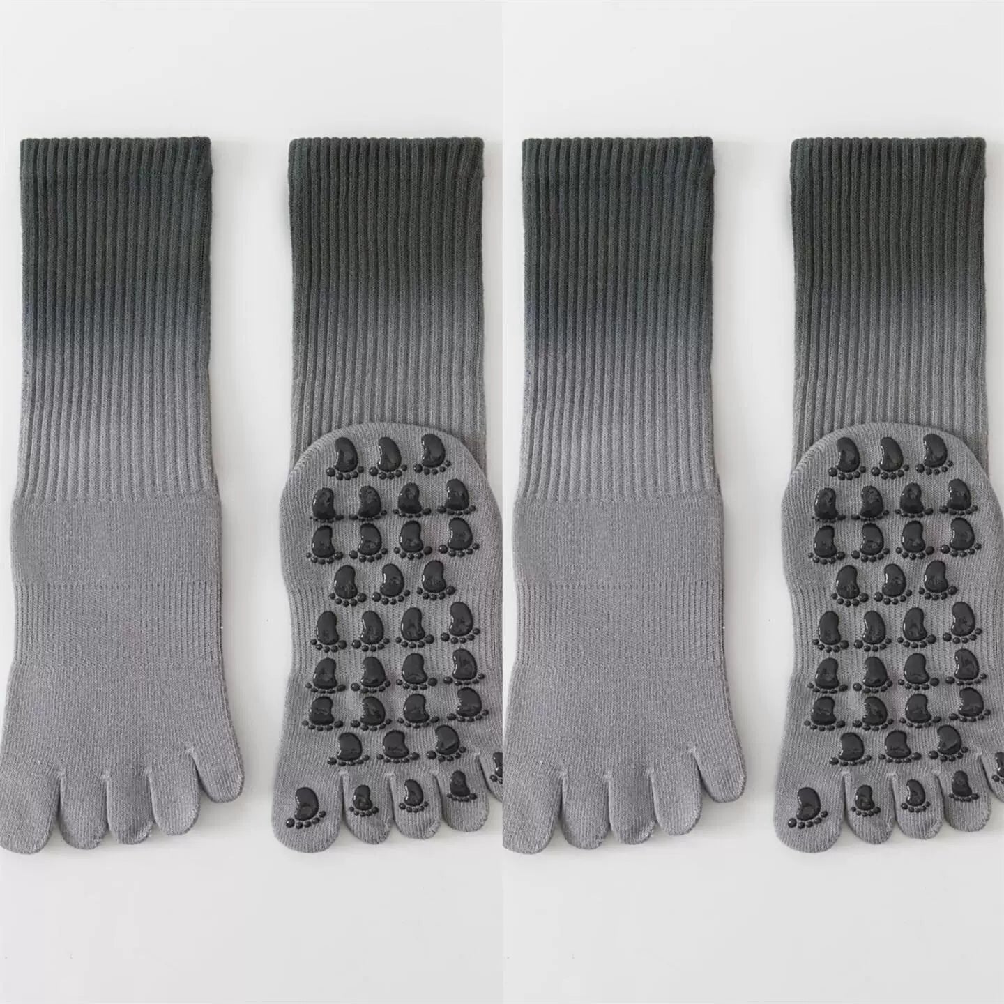 Findszx | Women’s Lightweight Five-Toe Yoga Socks with Grip for Pilates & Indoor Training